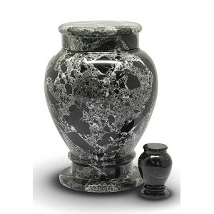 Natural Asian Marble Cremation Ashes Urn